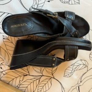 Aerosole Back Sandal Size 8 Great condition